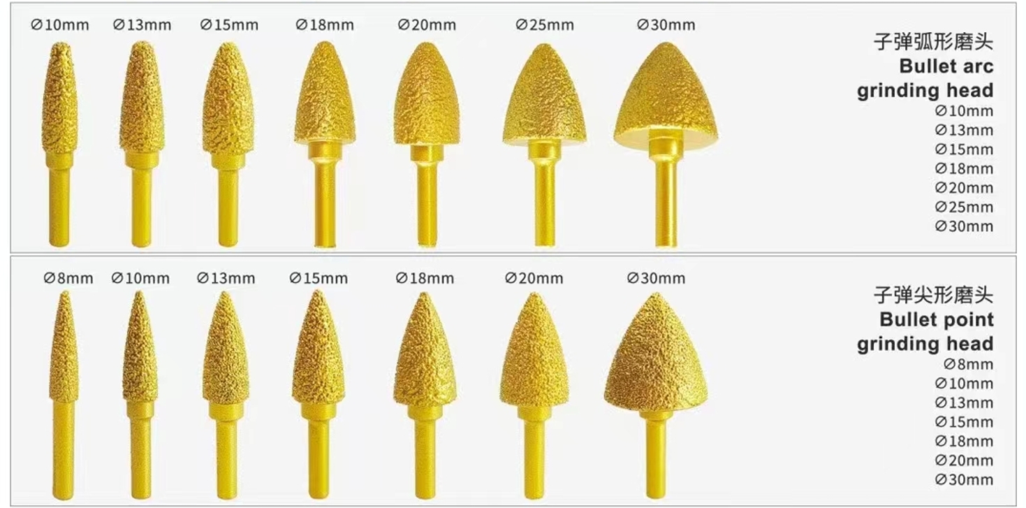 Brazing grinding drill bit