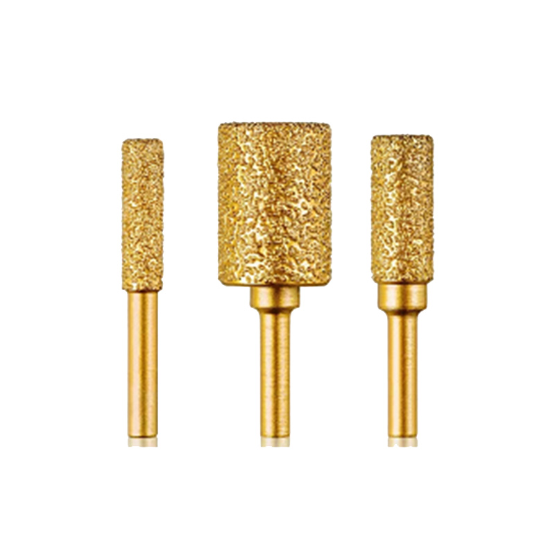 Brazing grinding drill bit