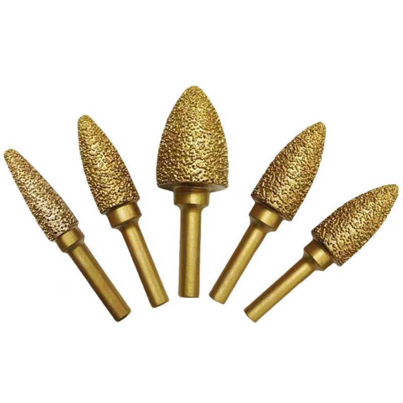 Brazing grinding drill bit