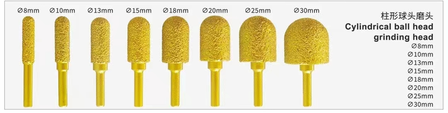 Brazing grinding drill bit