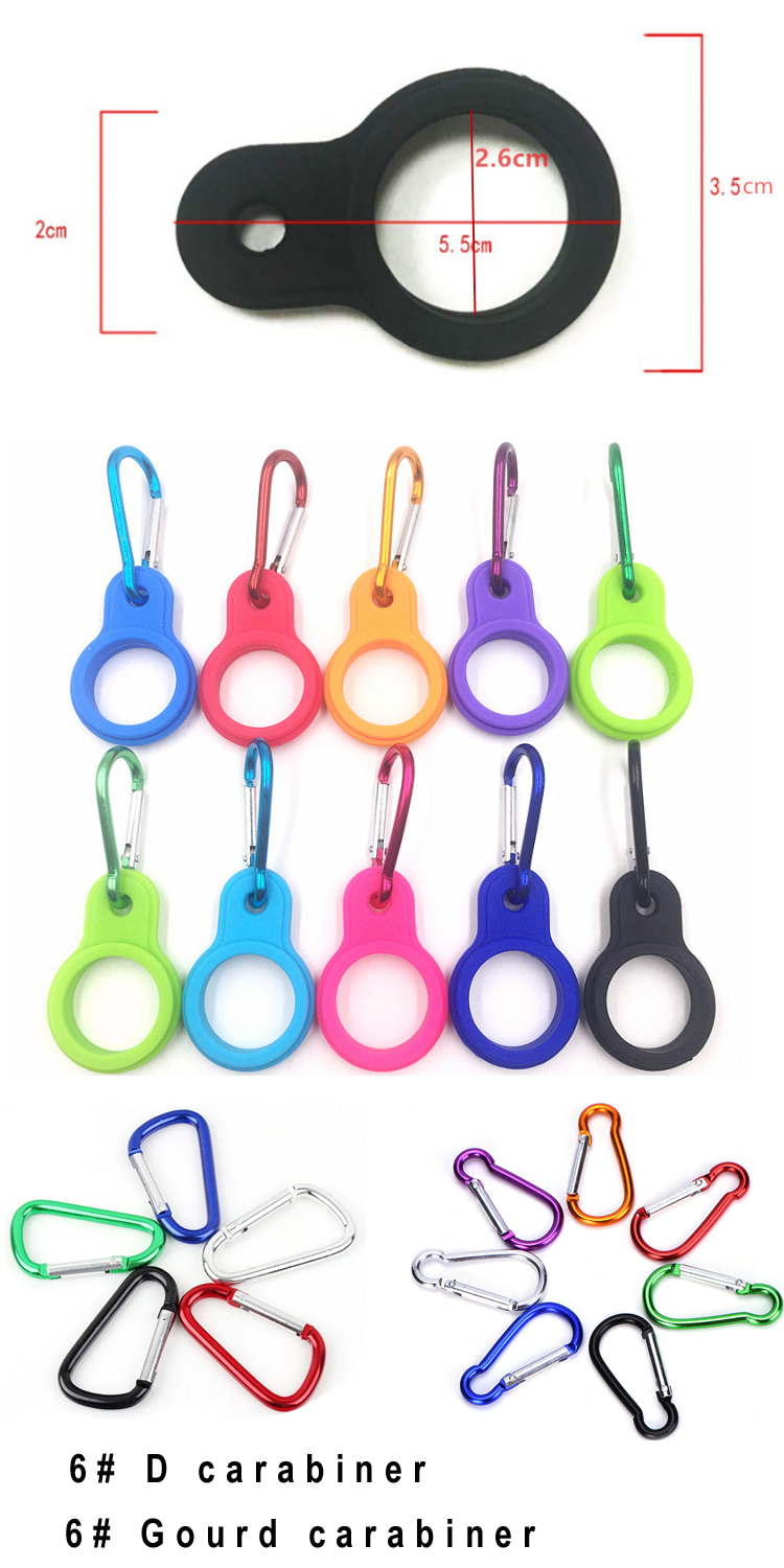 Silicone Water Bottle Holder Clip