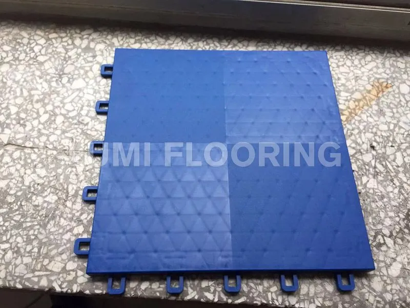 Futsal Stadium Indoor Flooring PP Interlocking Sports Courts Tiles