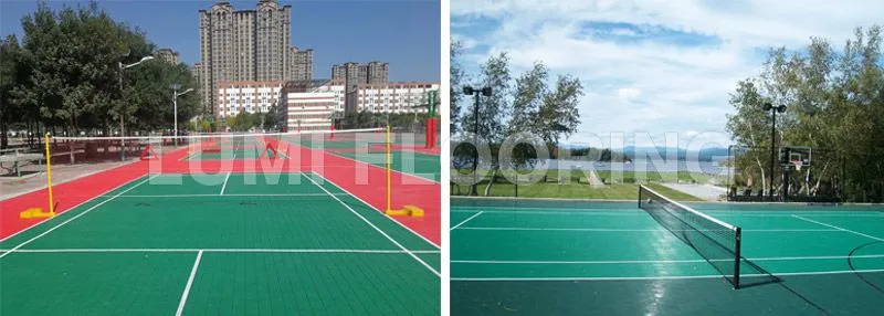 Conozca más sobre las losetas para pisos modulares para canchas deportivas LUMI