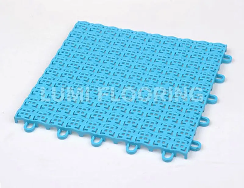 Non-Slip Bathroom Flooring Assembling Plastic Mats LUMI-B2513