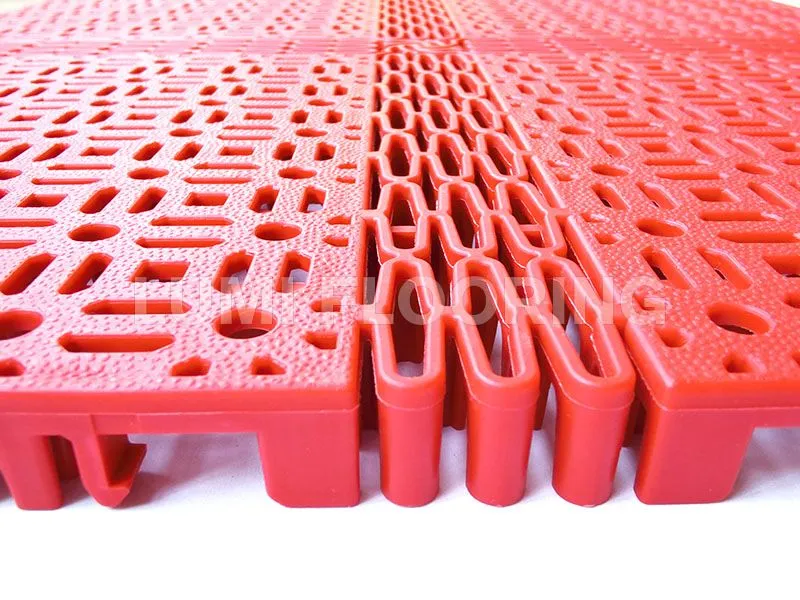 Double layers Scalable Interlocking PP Decking with Chariot Design