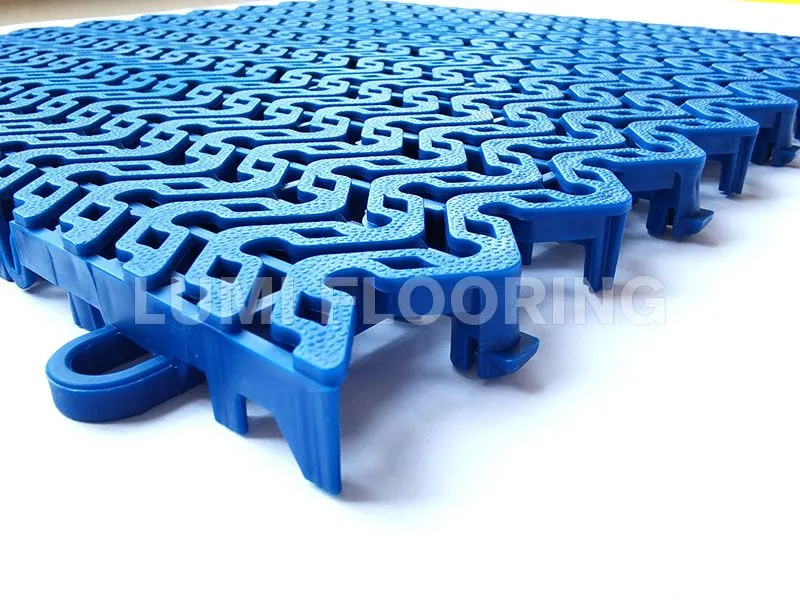 New Three Dimensional Suspended Interlocking Flooring For Outdoor Sports Venue