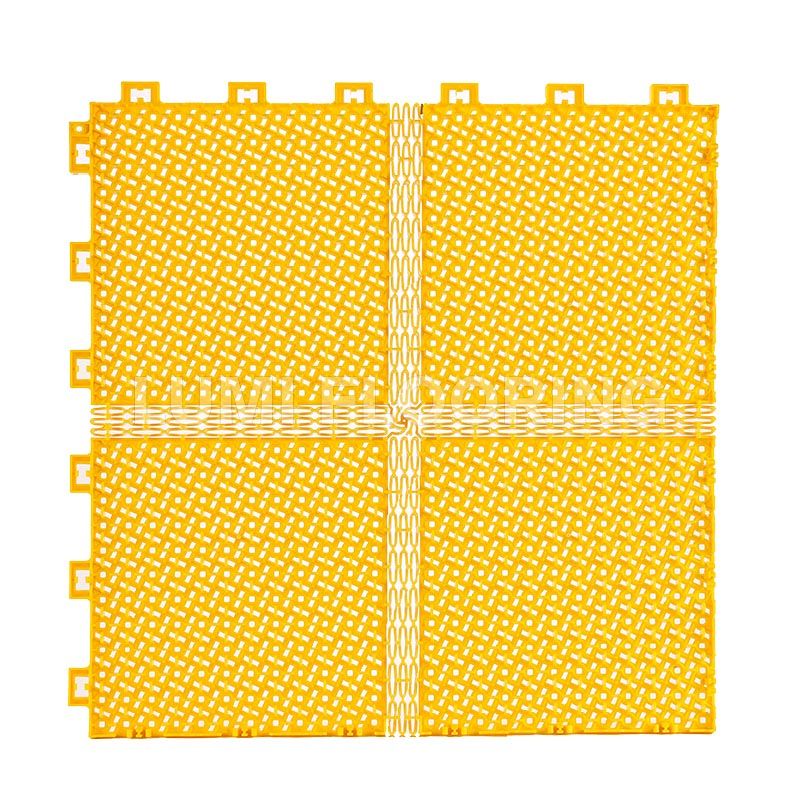 Scalable Coins PP Interlocking Plastic Tiles for Tennis Courts Flooring