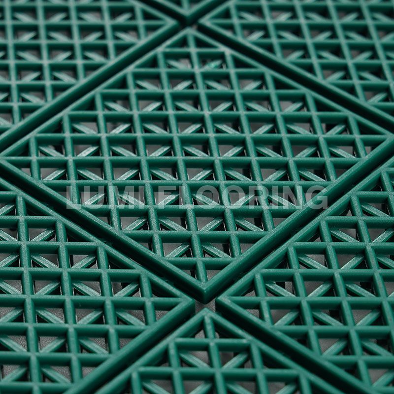 Volleyball Court Flooring Interlocking Plastic Tiles For Sales