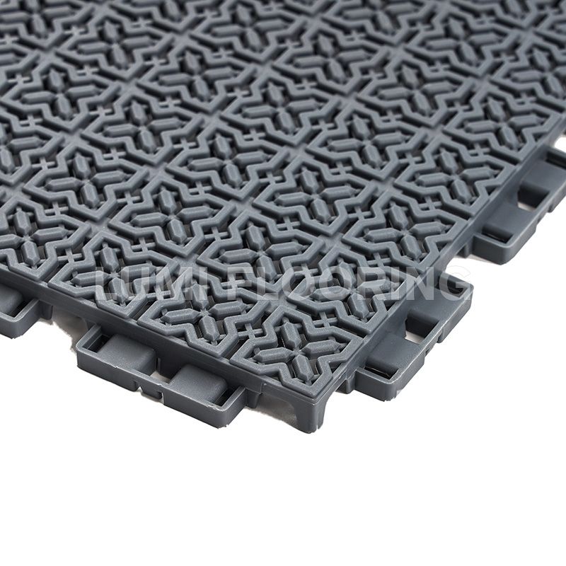 Tennis Court Flooring Suspended Modular Tiles For Outdoor Sports Venue LUMI-F3016