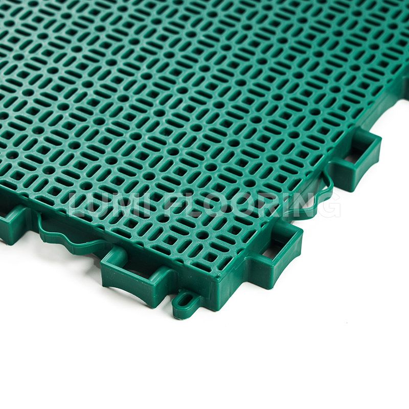 Sport Court Flooring Polypropylene Outdoor Interlocking Tiles