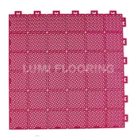 Soft Connection Interlocking Deck Tiles For Badminton Court Flooring LUMI-S5015