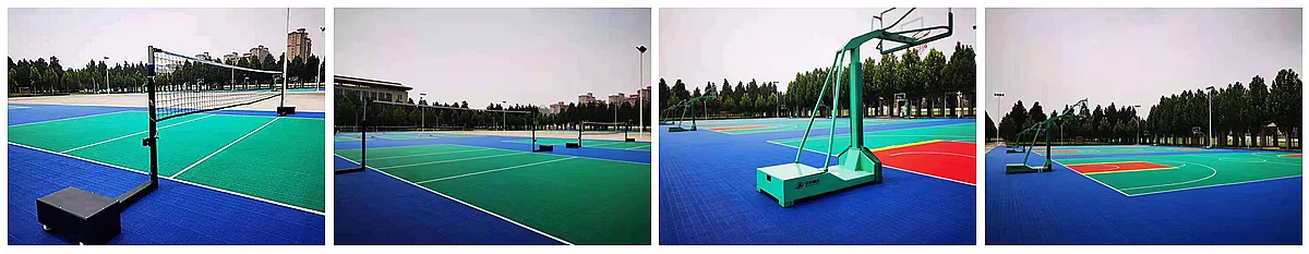 Outdoor Multi-purpose Sports Courts