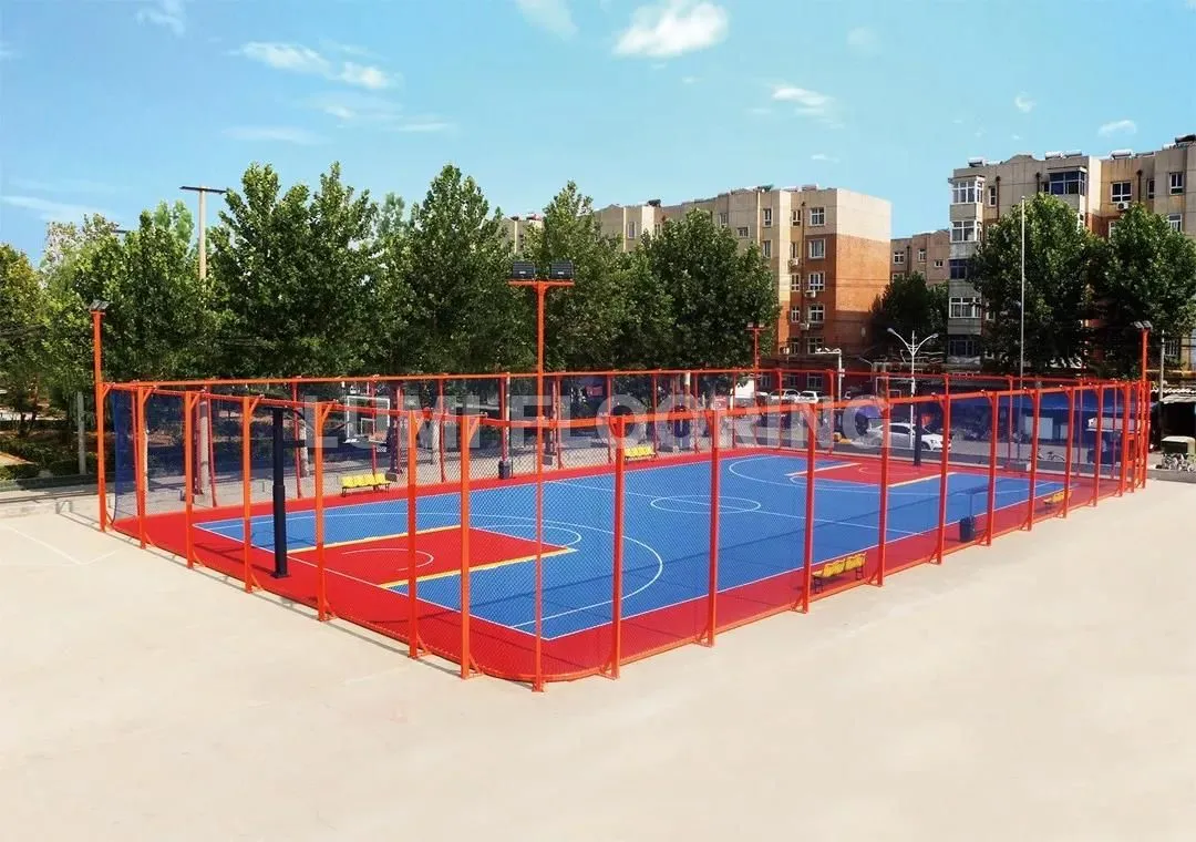 Customized Technical Solutions For LUMI Outdoor Courts Tiles