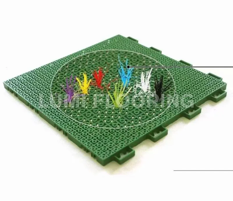 New Seedling Interlocking Grass Lawn Sport Court Tiles