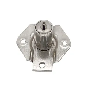 Nickel Drawer Lock HZS137-22