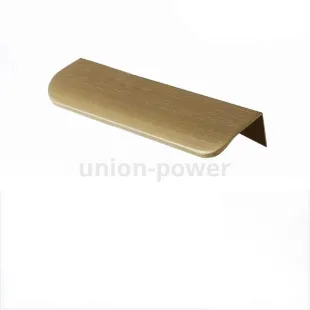 Gold Concealed Cabinet Drawer Aluminium Handle