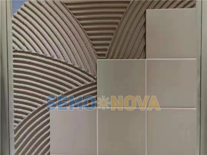 Semonova Application of Redispersible Powder for Ceramic Tile Glue