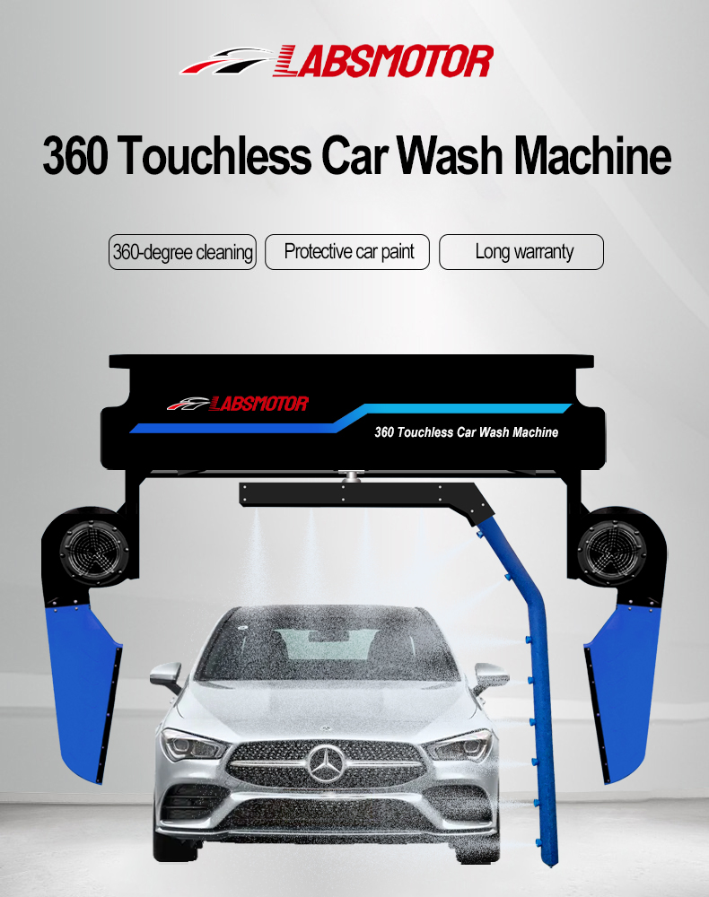 Introducing the Future of Car Care: The All-New Touchless Car Wash System