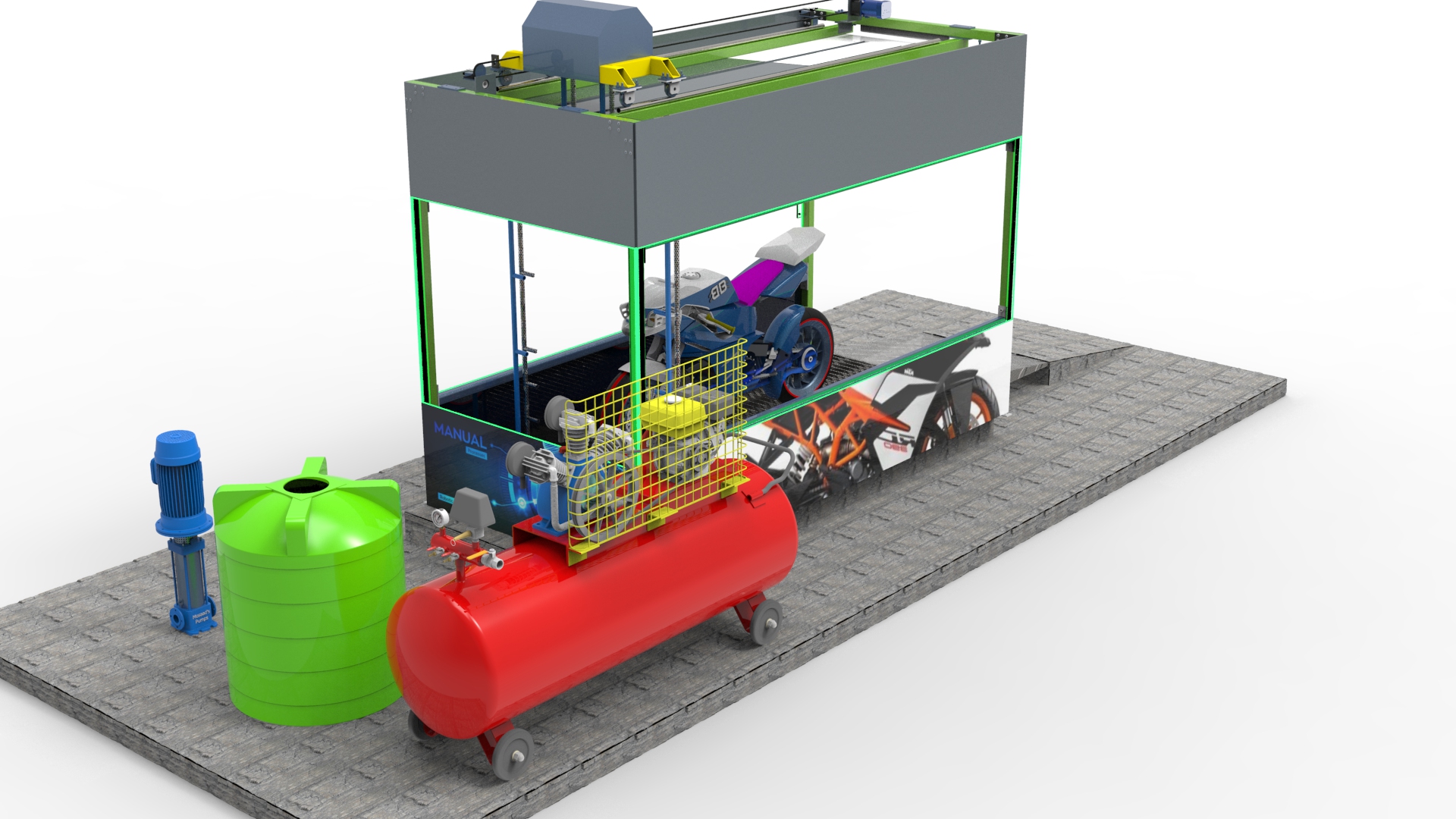 Labsmotor: The Future of Car Washing – Fully Automated, Touchless, and AI-Powered