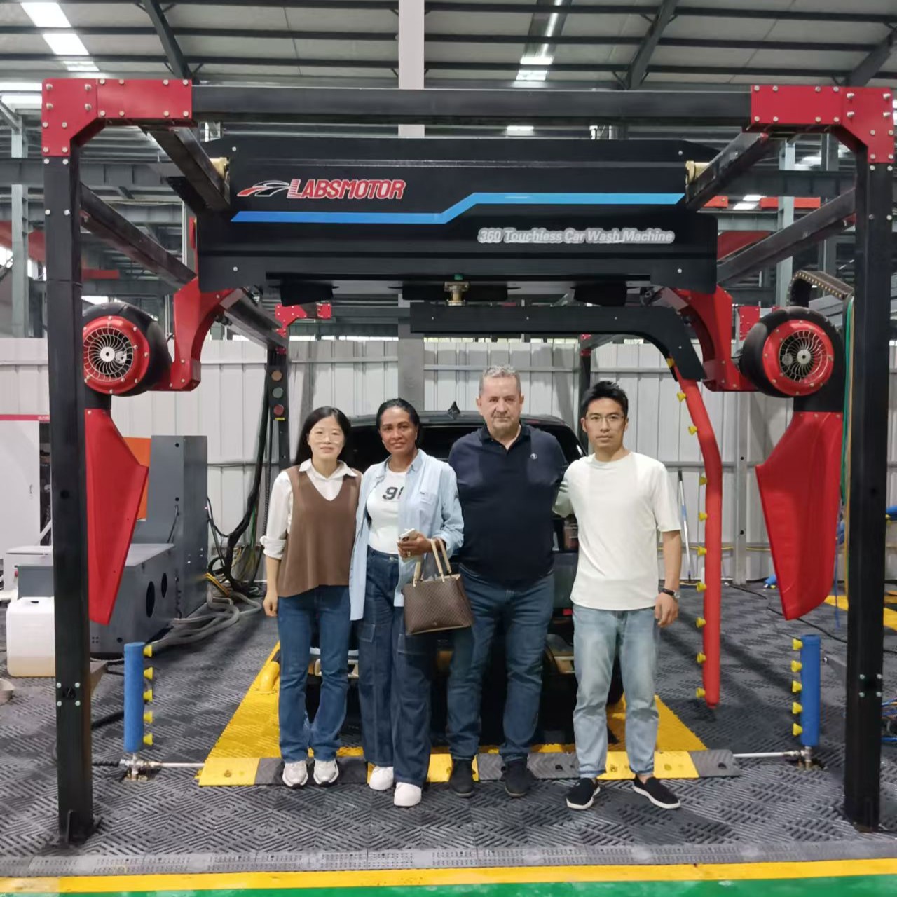 Labsmotor Fully Automatic Touchless Car Wash Machine
