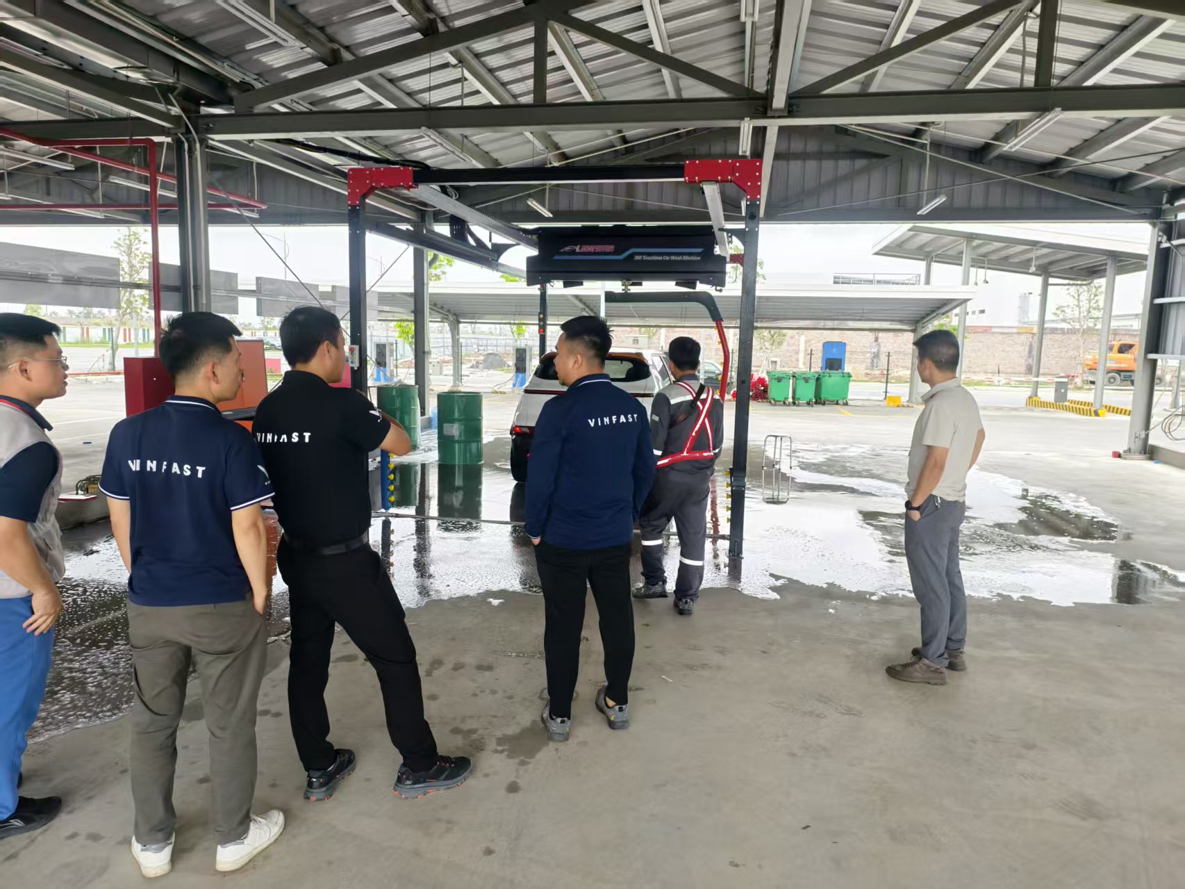 Labsmotor Automatic Car Wash Machines Installed at Vietnam's VinFast Manufacturing Plant