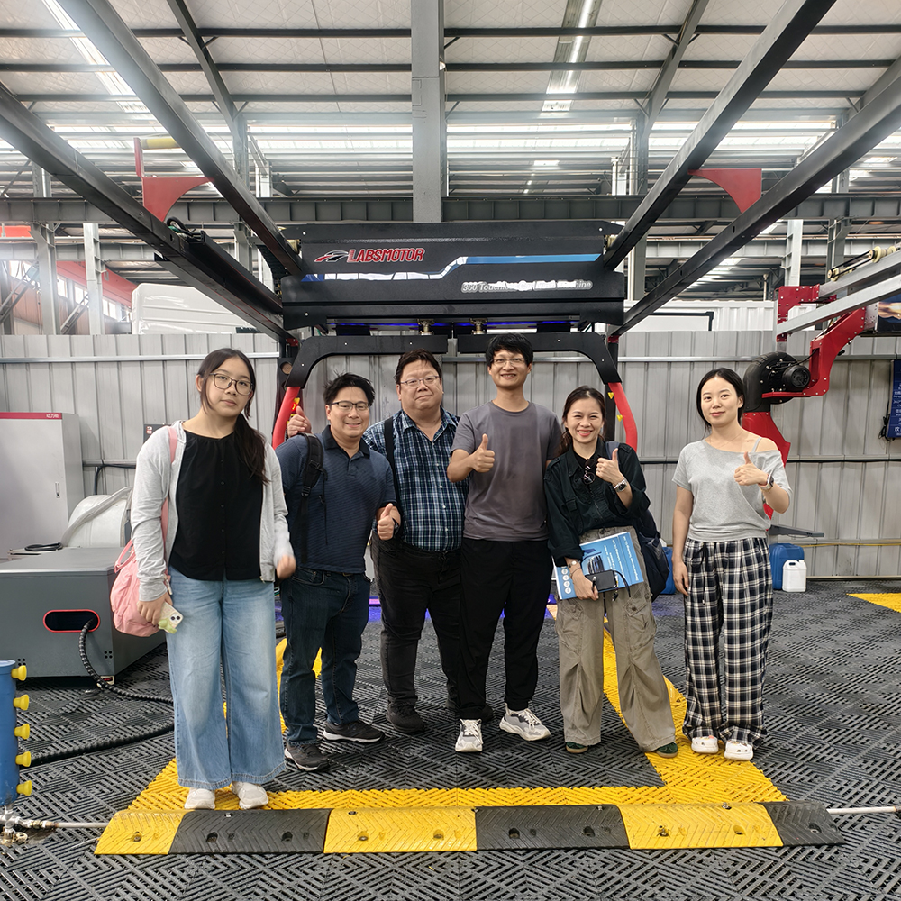 Thai Delegation Visits Labsmotor Factory, Orders Two Touchless Car Wash Machines