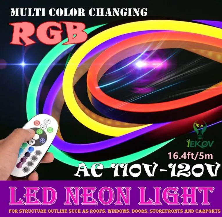 Remoto Control RGB Multicolor Neon Ceiling Light