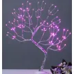 Intelligente Sprachsteuerung Parklandschaft simulierte leuchtende Baumlichter 16-Farben-Batterie und USB-Weihnachtsdekorationslichter