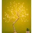 Smart voice control park landscape simulated luminescent tree lights 16 colors battery and USB Christmas decoration lights