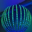 DIY outdoor lighting 3D running water effect Chinese lantern led strip motif light LED Meteor show lights