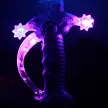 Light Up Flashing Pirate Sword With Skull And Crystal Ball