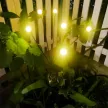 Starburst Firefly Swaying Light Se balançant lorsque le vent souffle Lumières solaires sur piquet Lumières solaires de décoration de jardin
