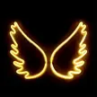 Красивые крылья ангела светодиодный неоновый свет