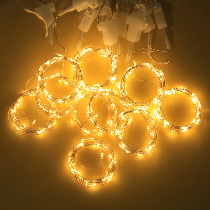LED copper wire curtain lamp