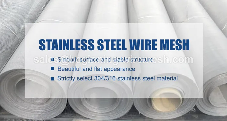 Flexible And Soft Stainless Steel Wire Mesh
