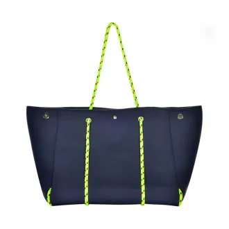 Multipurpose Fashion Wholesale New Design Tote Handbag Travel Bag Portable  Neoprene Beach Bag with Inner Zipper Pocket - China Neoprene Beach Bag and  Neoprene Bag Beach price