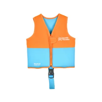 Orange - Neoprene Swim Vest For Kids