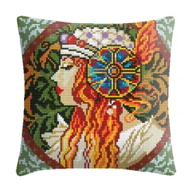 Tapestry & Needle Point Pillow