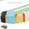 Wholesale square bottom coffee packaging bag