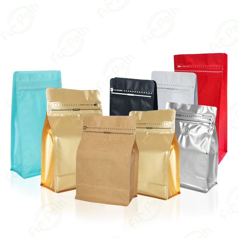 Wholesale Wholesale 250g 500g Flat Bottom Coffee Bags With Valve/Biodegradable  Zipper Coffee Packaging Bags/Matte Black Coffee Bag Package From |  lupon.gov.ph
