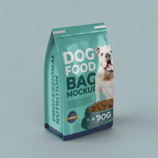 Quad seal Bag for Pet Food