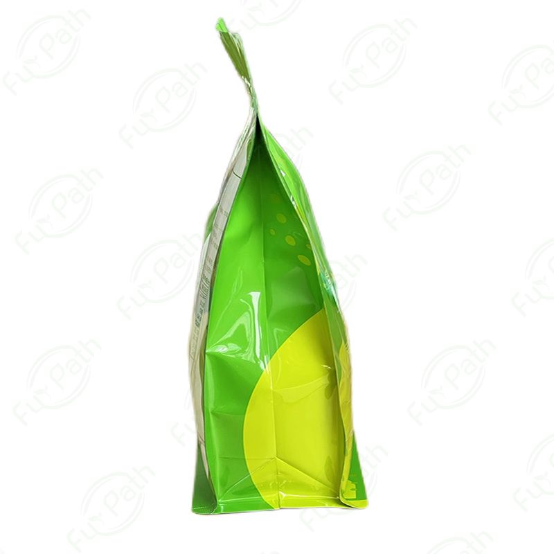 Bolsas de embalaje de plástico de fondo plano para alimentos saludables