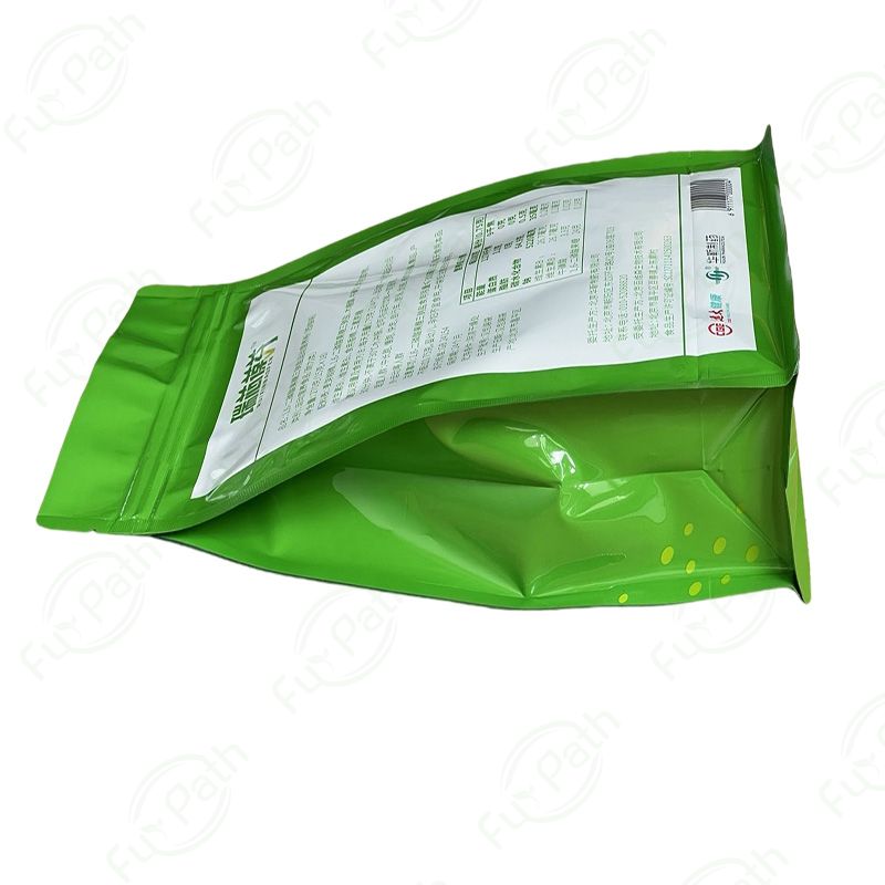 Plastic zakken met platte bodem voor gezonde voeding