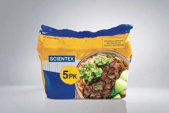 World's First Flexible Food Packaging with advanced Recycled OBP