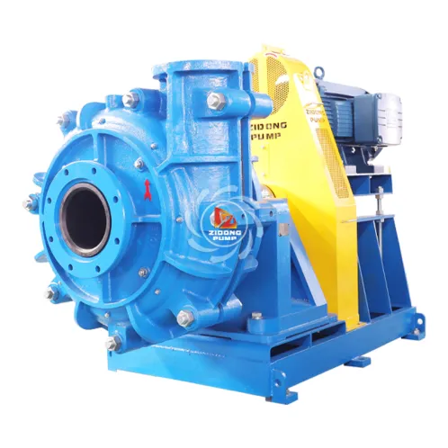 10X8F rubber liner slurry pump for lime applications