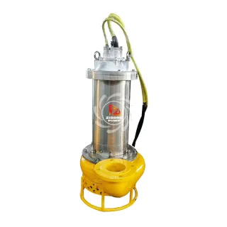 Stainless steel submersible sand pump