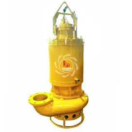 Submersible sand sucking pump with cooling cover