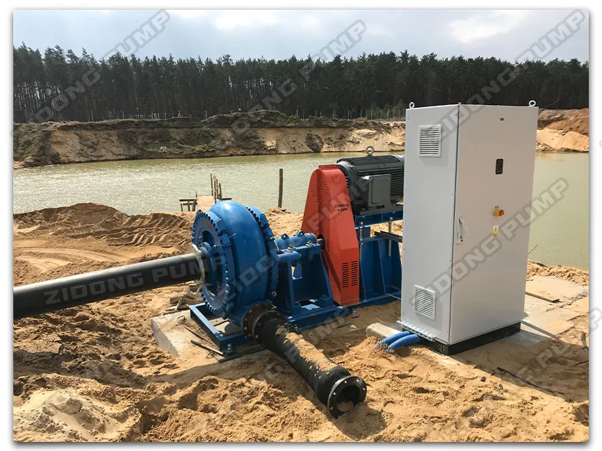 10/8S-ZGH Electric Driven Sand Gravel Pump in New Zealand