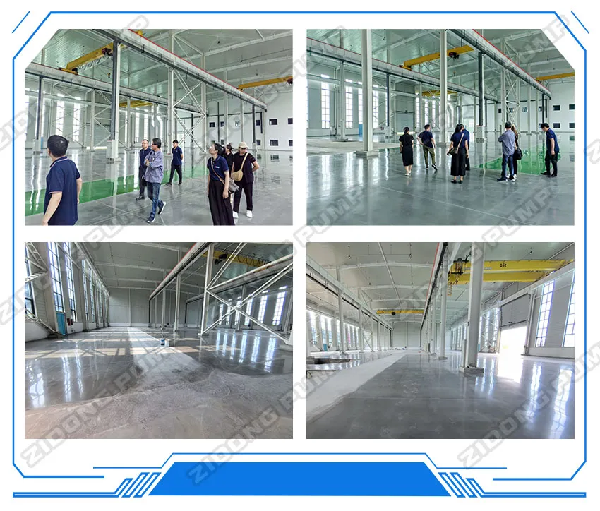 Philippine customers visit Zidong Pump new factory to inspect pump products