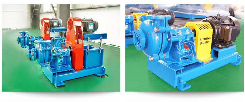 1.5X1B small mining horizontal centrifugal slurry pump